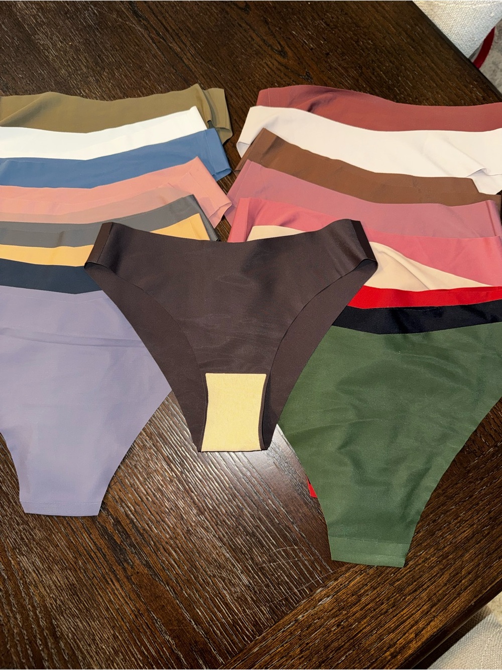Assorted Seamless Bikini Underwear Set - Multicolor